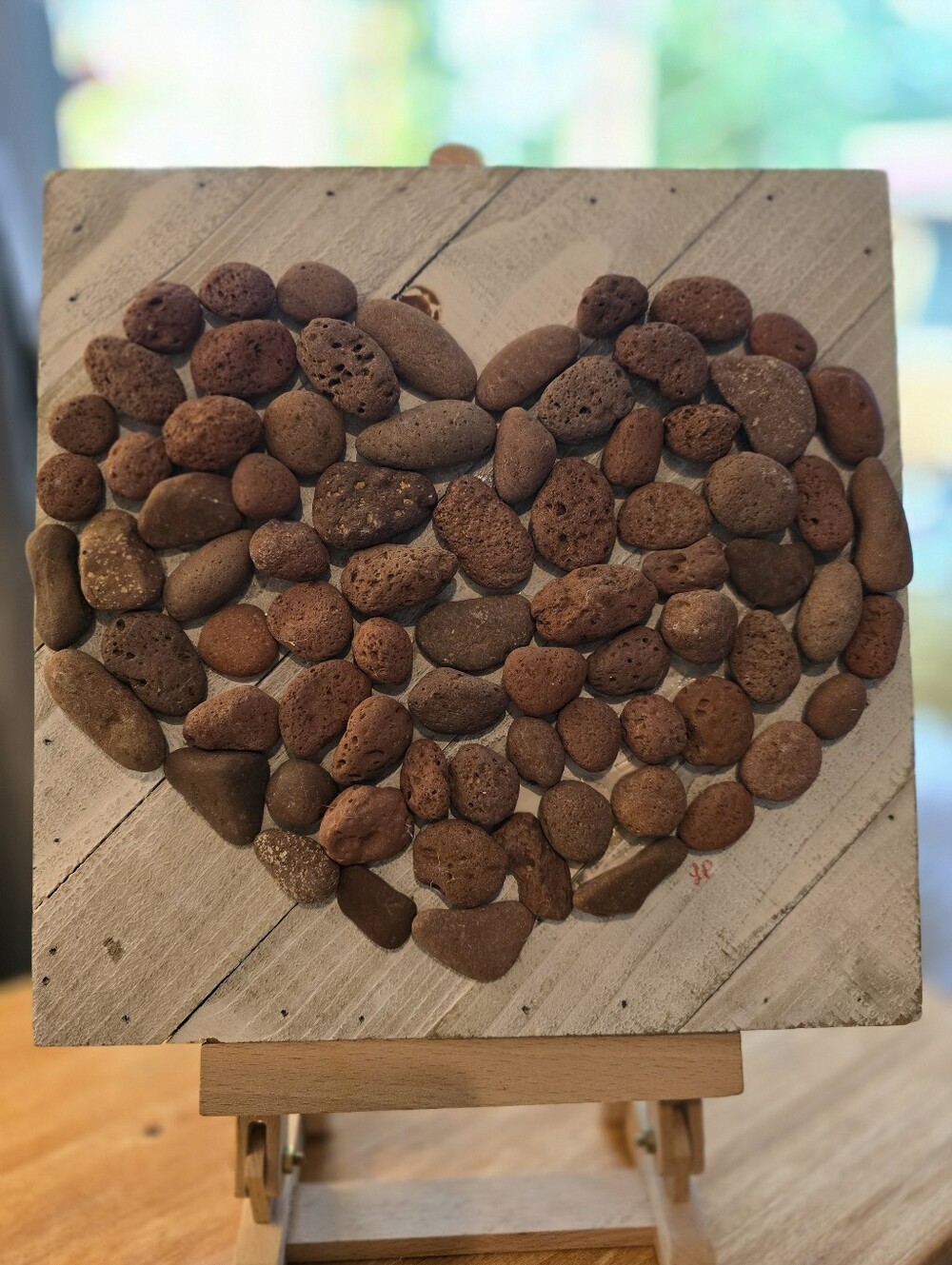 Pebble Wall Art 10x10